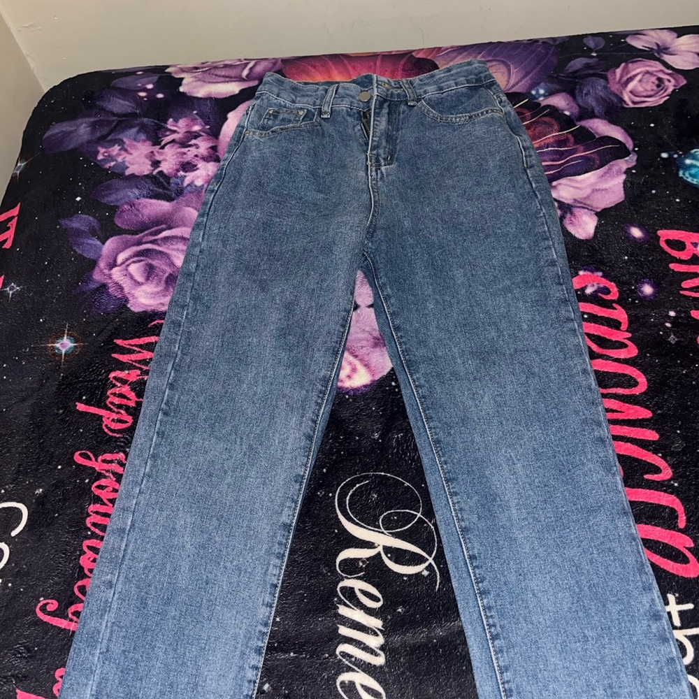 Outfit Made Lace Up Jeans